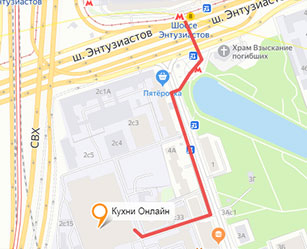 Адрес магазина Sklad-Kuhni на Яндекс.Картах